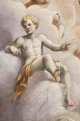 Adamo tra gli angeli, 1556 (dettaglio)